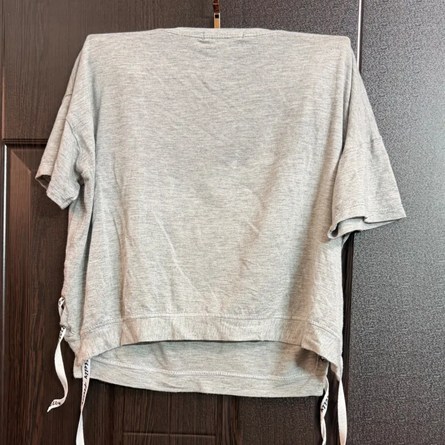 تیشرت کراپ نخی کاملا نو