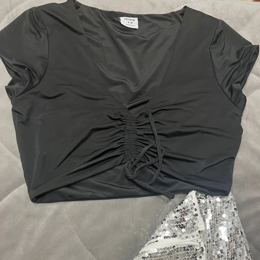 دامن پولکی و کراپ