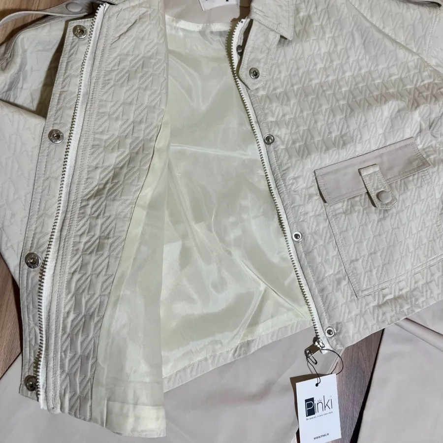 ست بامبر ‌‌شلوار رنگ کرم