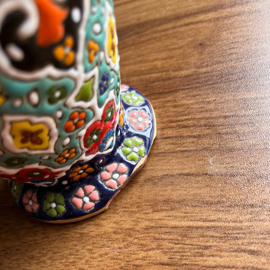 گلدان میناکاری