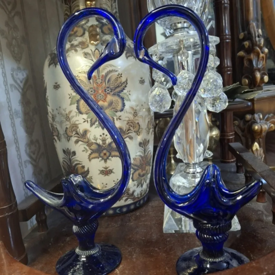 2 مجسمه قو ارسال رایگان