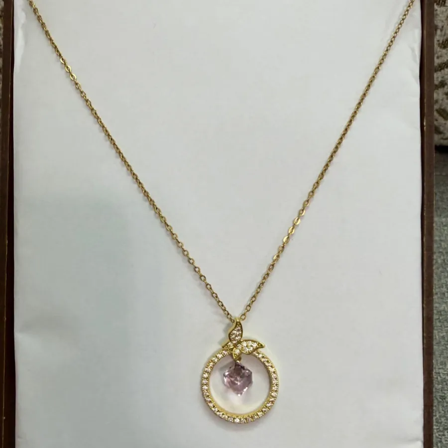 گردنبند پروانه استیل نو