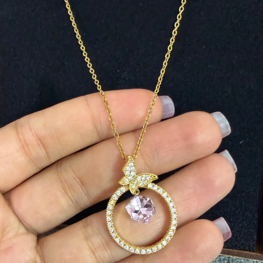 گردنبند پروانه استیل نو