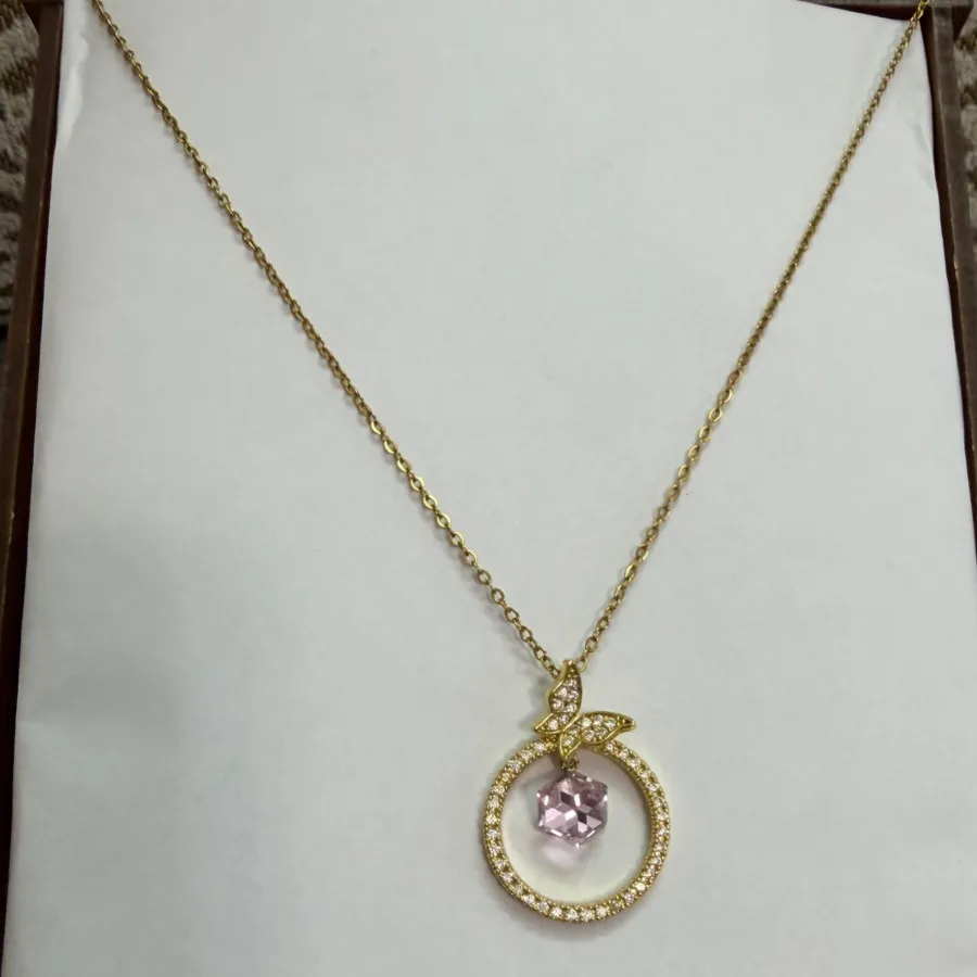 گردنبند پروانه استیل نو