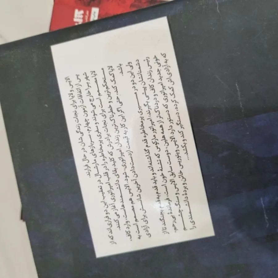 کتاب رمان اخگری در خاکستر