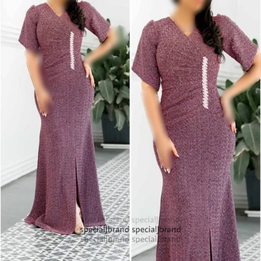 پیراهن مجلسی آستین کوتاه