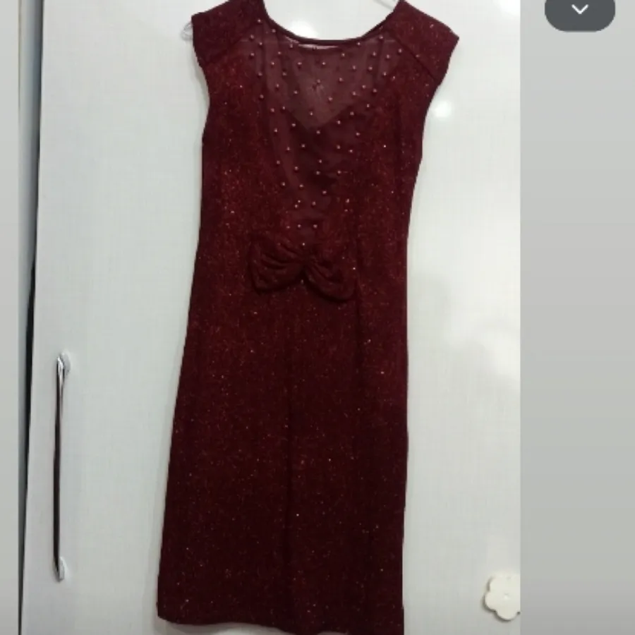 پیراهن لمه زرشکی