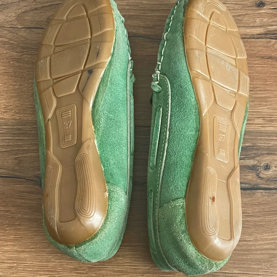 کفش جیر سبز