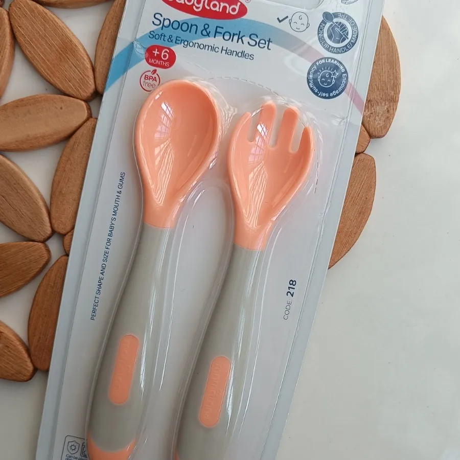 قاشق و‌چنگال بیبی لند