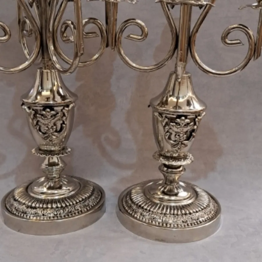 جفت شمعدان اروپایی 5 شاخه