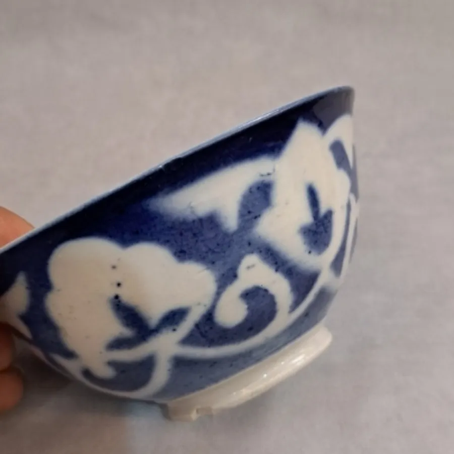 کاسه روسی قلم آبی قدمتدار