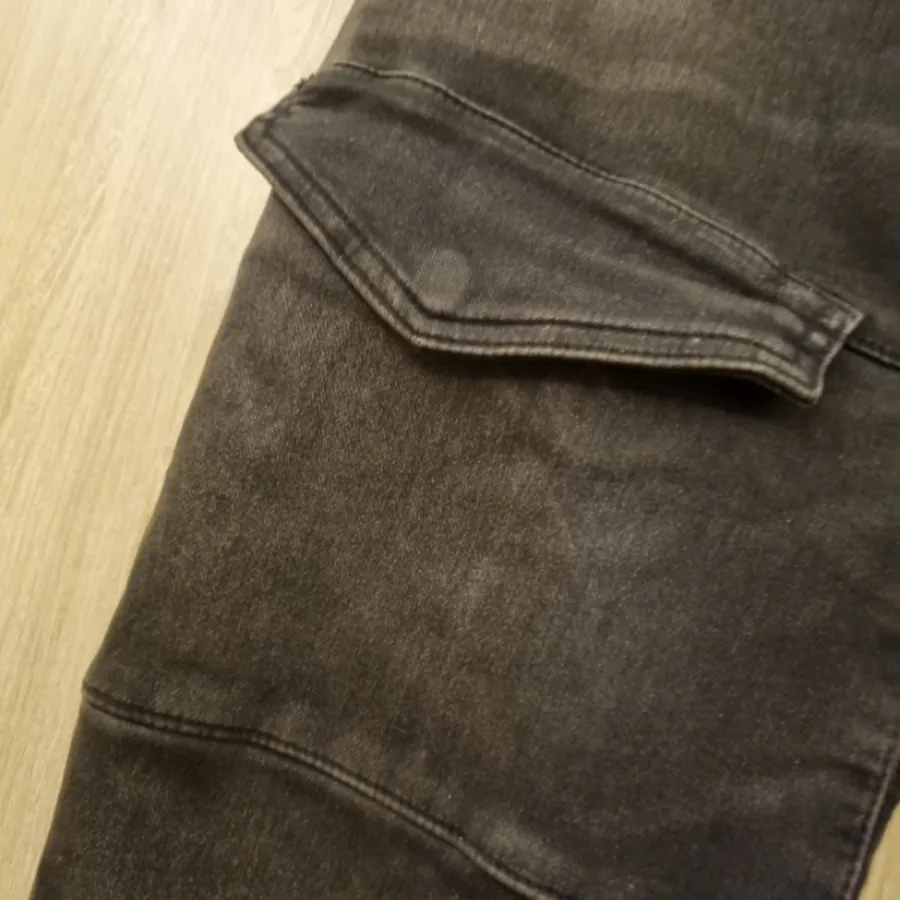 شلوار جین سنگ شور مشکی