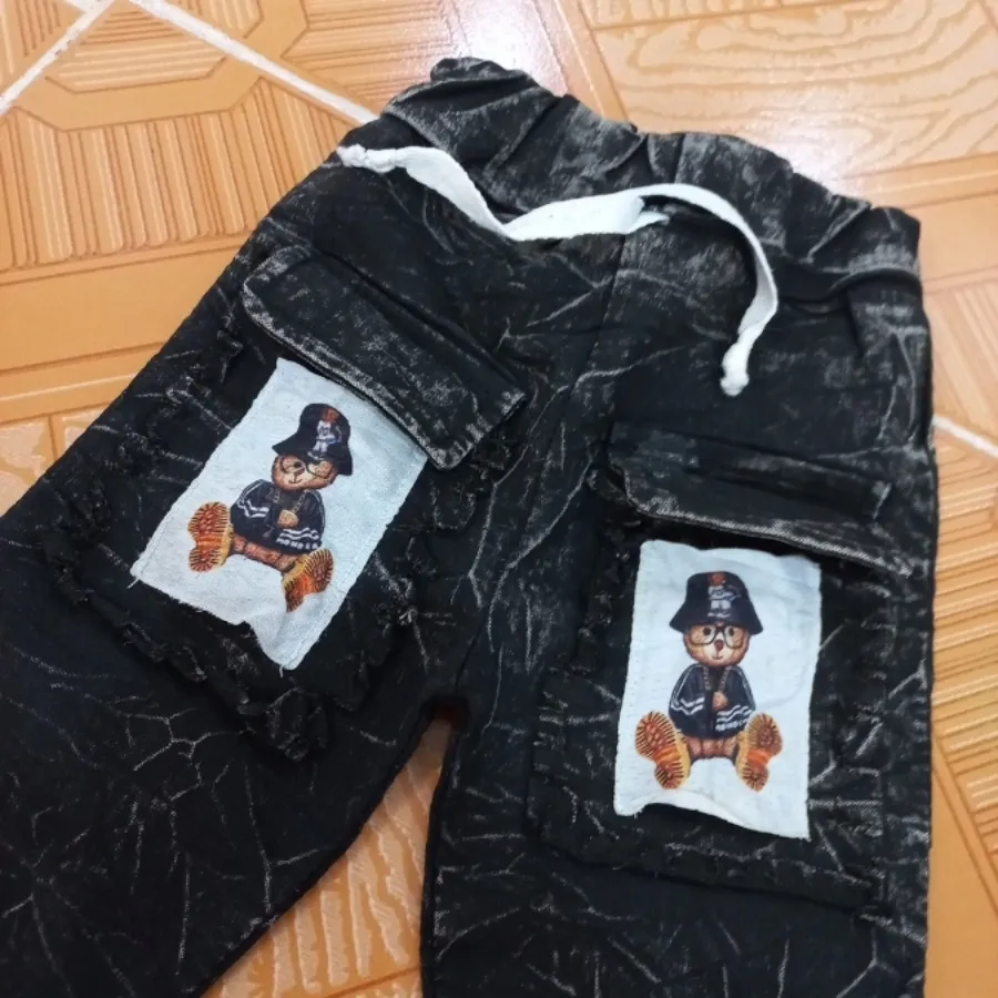 شلوار کتان بچگانه