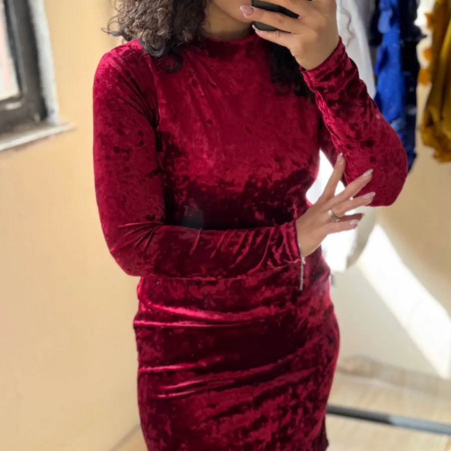 پیراهن مجلسی مخمل ترک