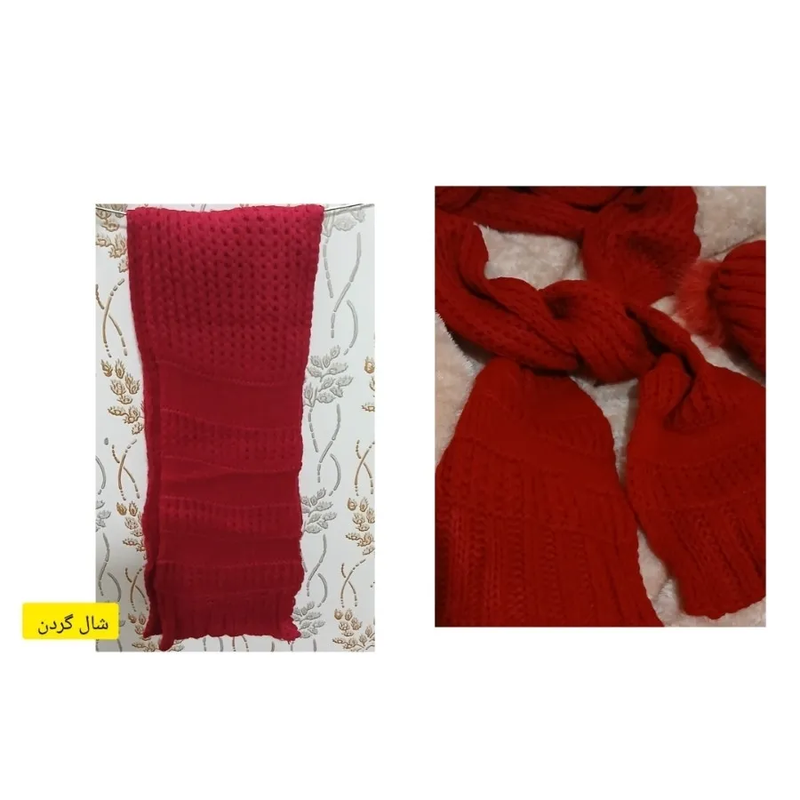 کلاه وشال گردن زنانه