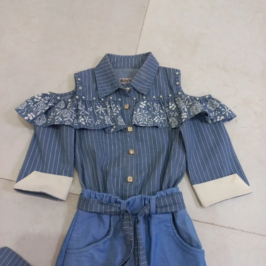 سرهمی دخترانه بلوز و دامن