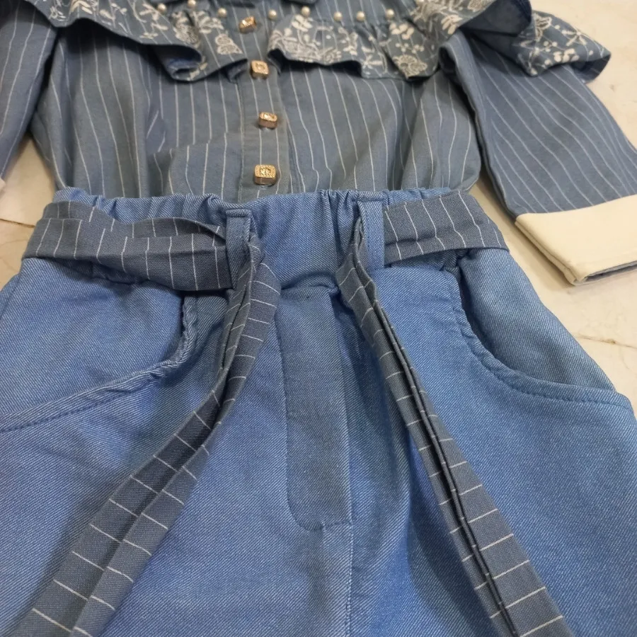 سرهمی دخترانه بلوز و دامن