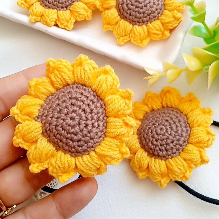 کشموی آفتابگردان دستباف