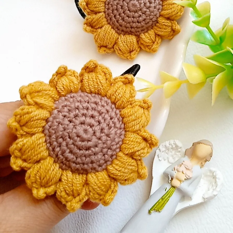 کشموی آفتابگردان دستباف