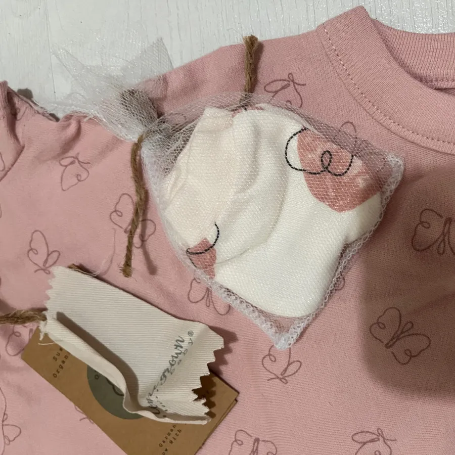 سرهمی نوزادی همراه دستکش