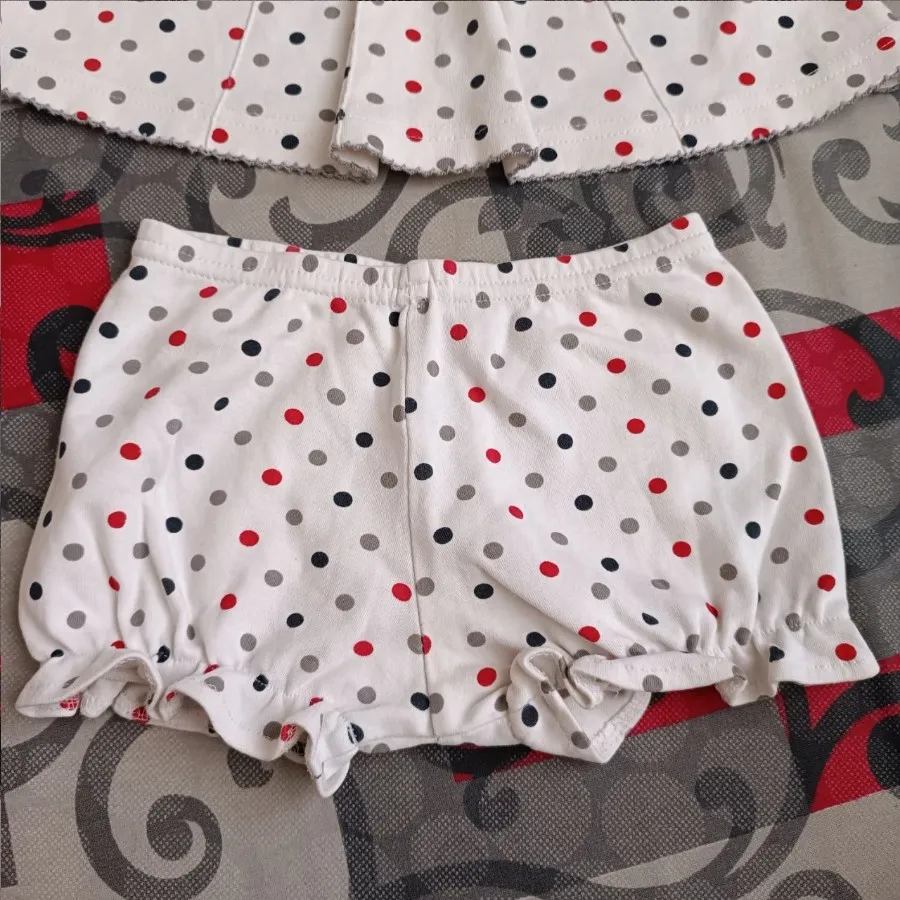 ست پیراهن شورتک دخترانه