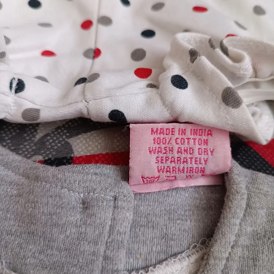 ست پیراهن شورتک دخترانه