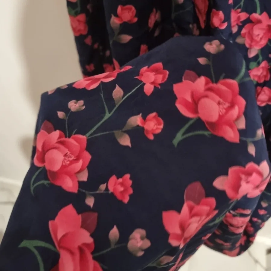 پیراهن بلند گل گلی