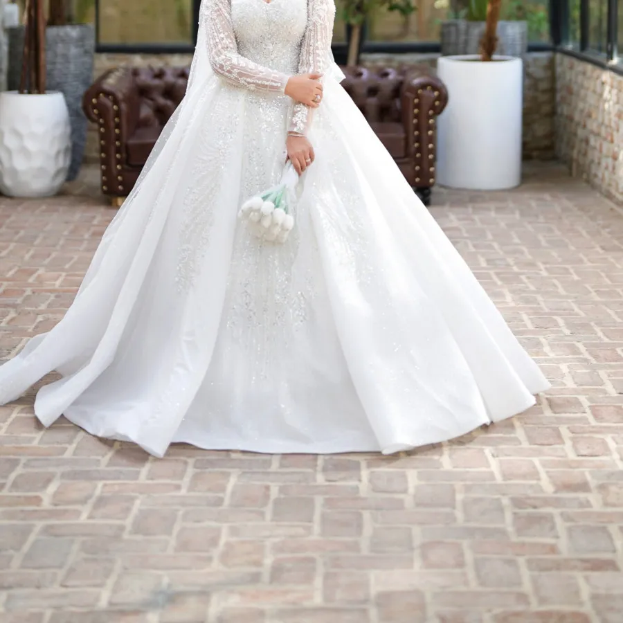 لباس عروس عربی.کار شده