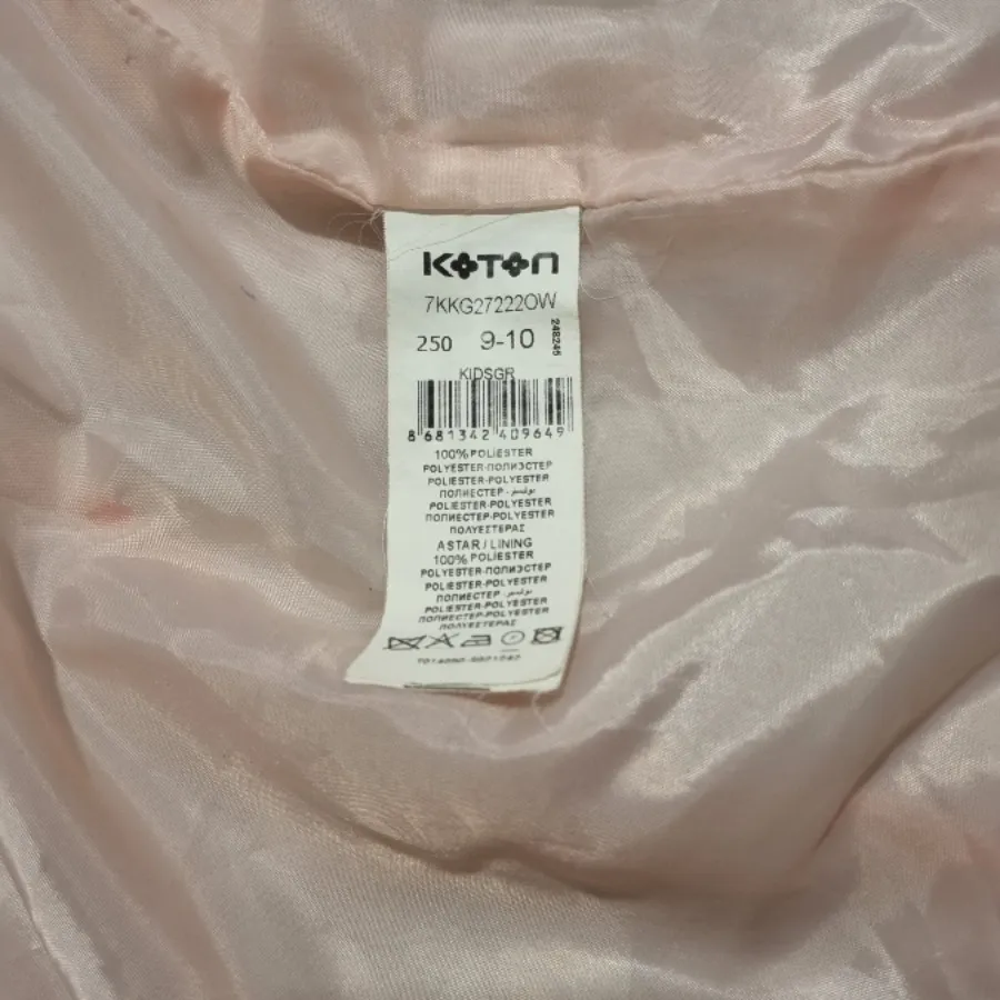 کاپشن دخترانه کوتون10سال