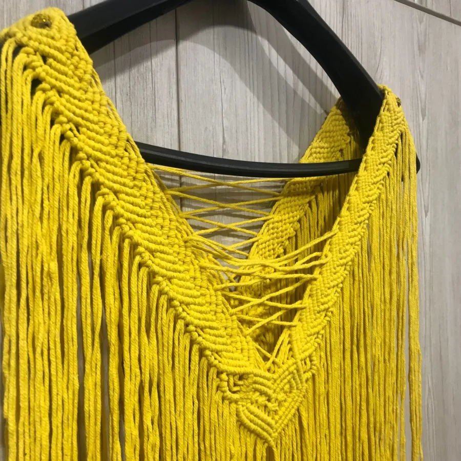 پیراهن مکرومه بوهو