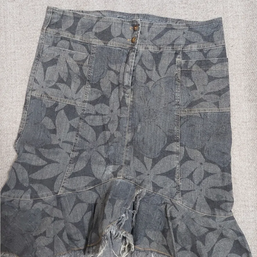 دامن جین طرحدار