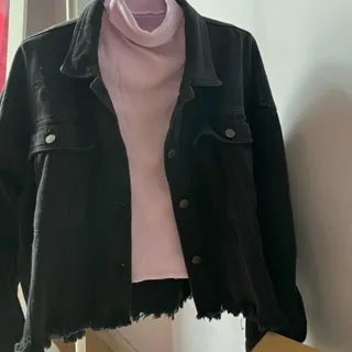 کت جین ذغالی