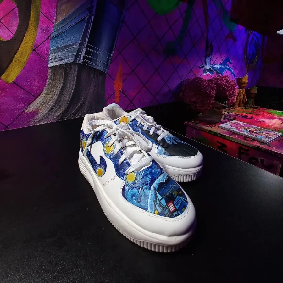 کتونی طرح شبهای پر ستاره