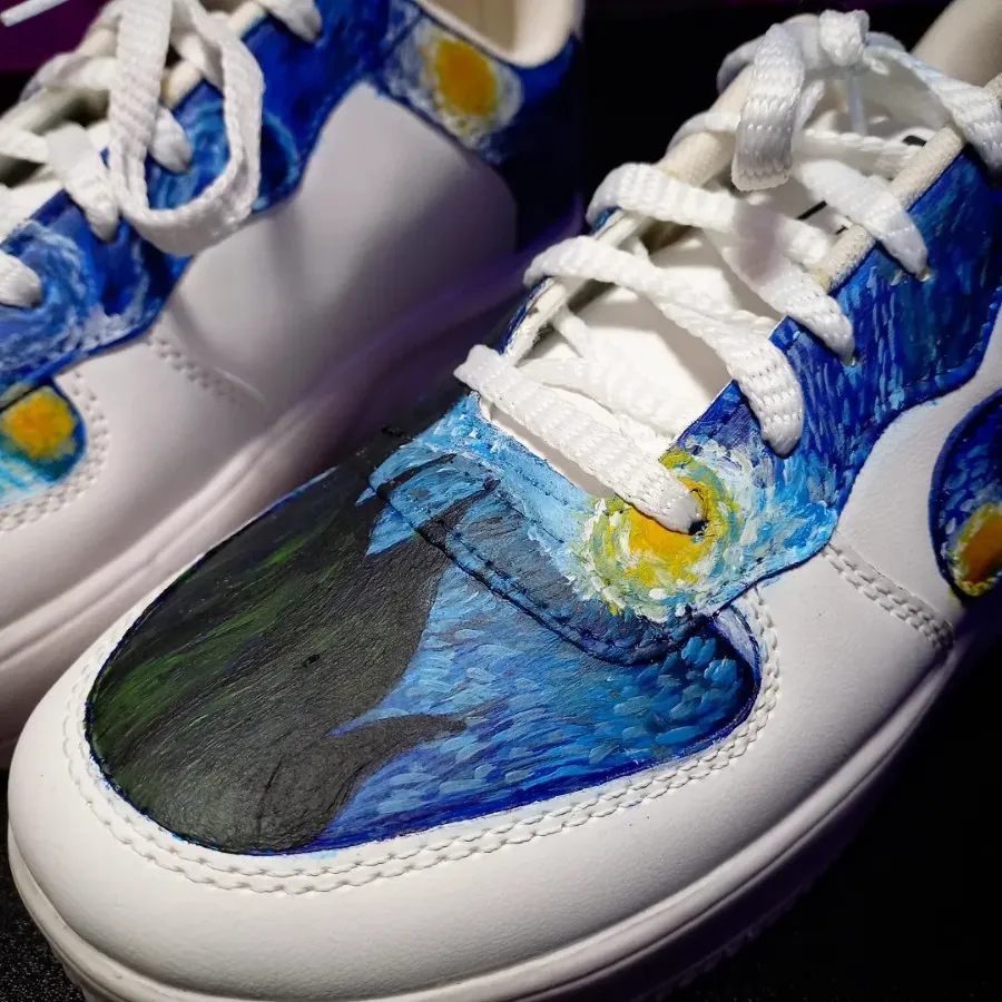 کتونی طرح شبهای پر ستاره