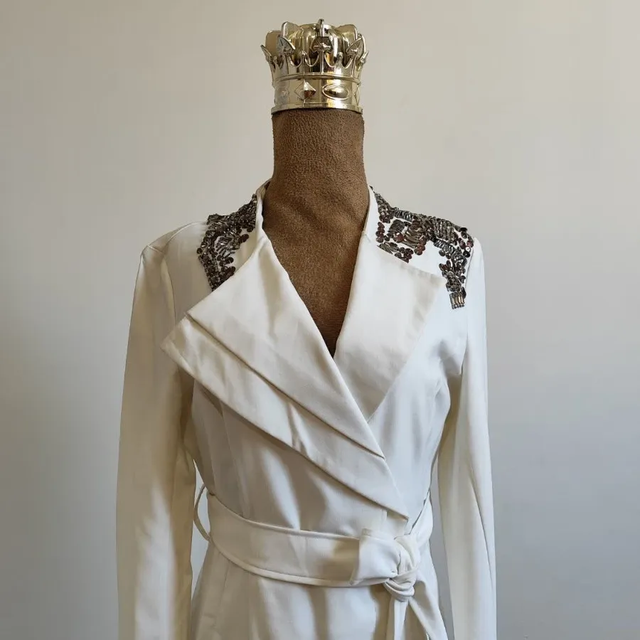 مانتو مجلسی ترک سنگدوزی