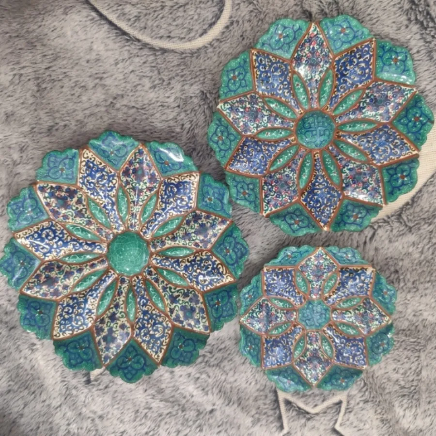 بشقاب های میناکاری