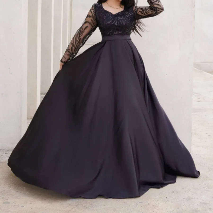 پیراهن مجلسی مشکی