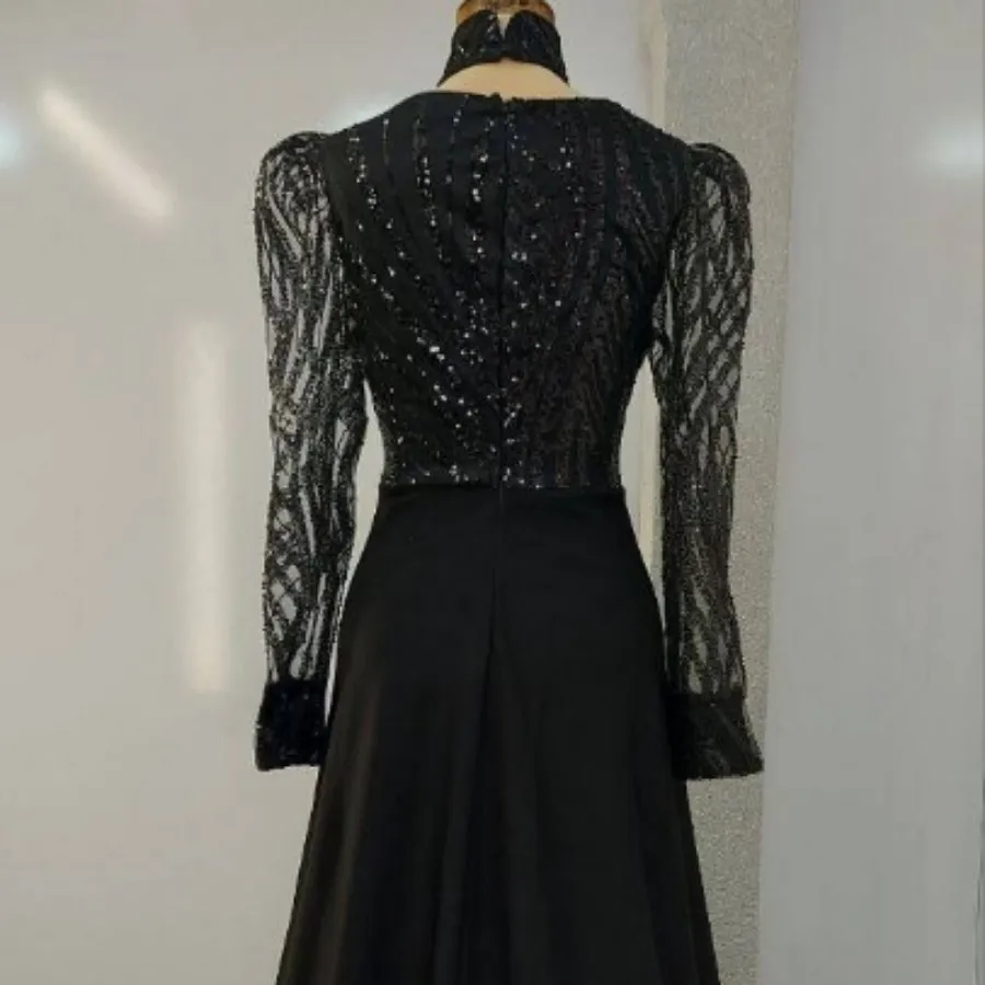 پیراهن مجلسی مشکی