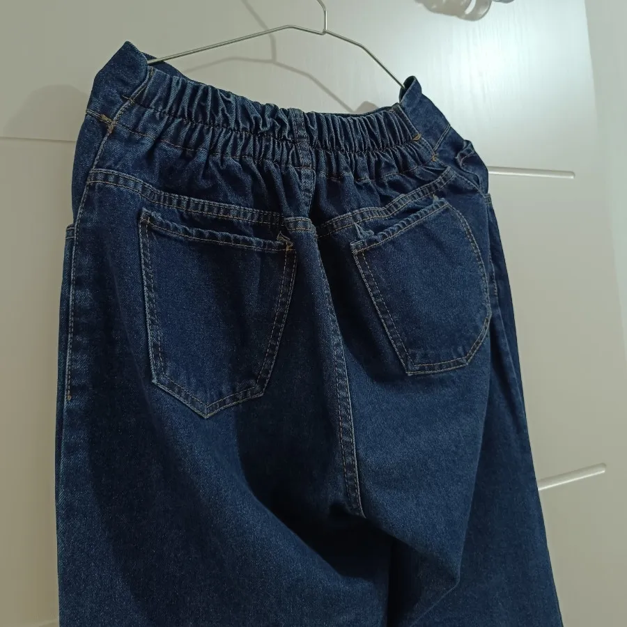 شلوار لی نیم بگ