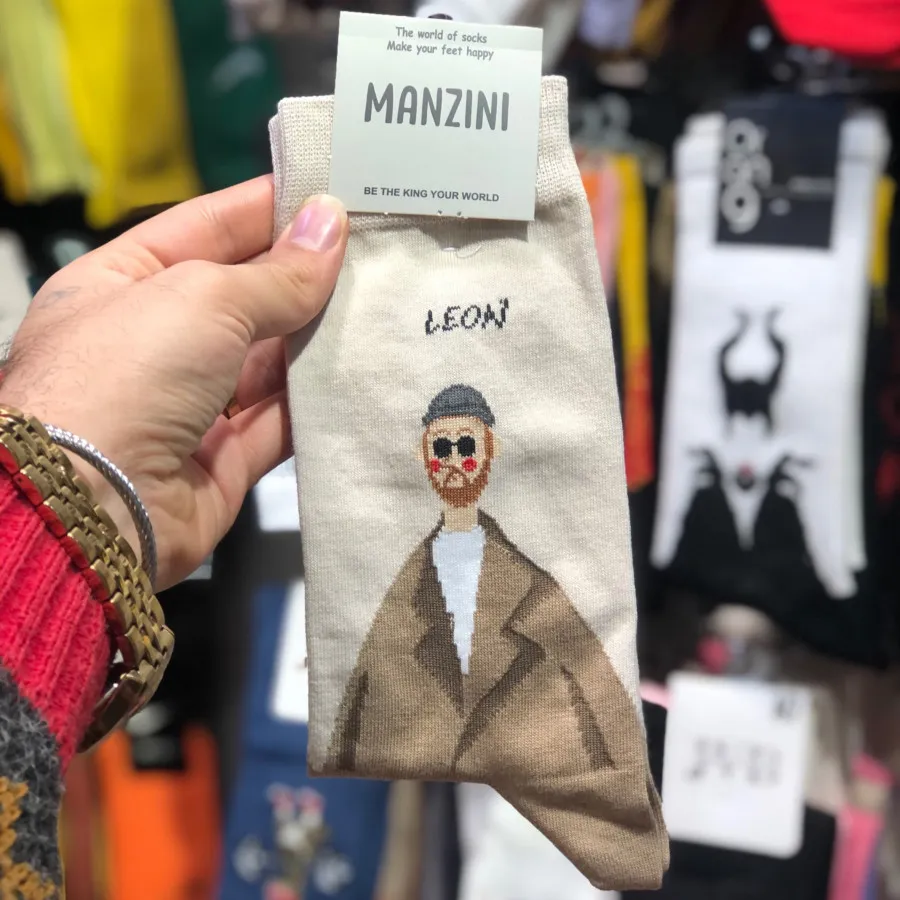 جوراب طرح دار