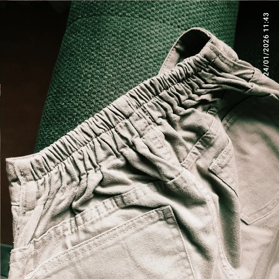 شلوارکارگوی سبزخیلی ملایم