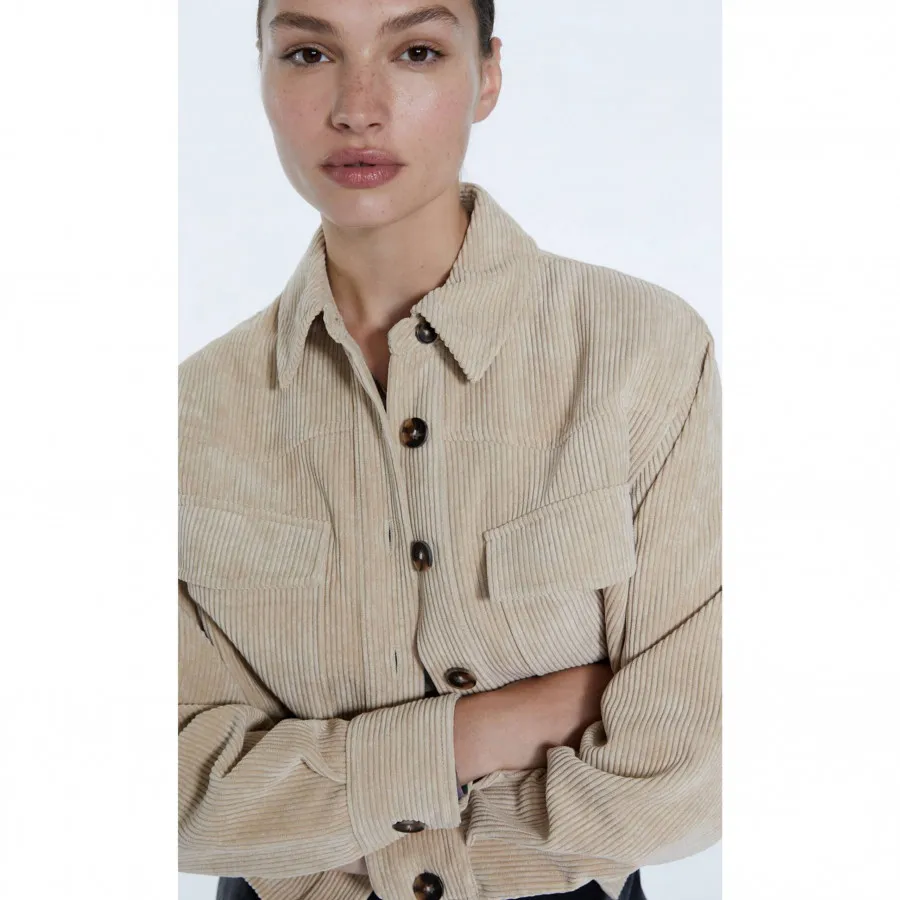 کت کوتاه مخملstradivarius