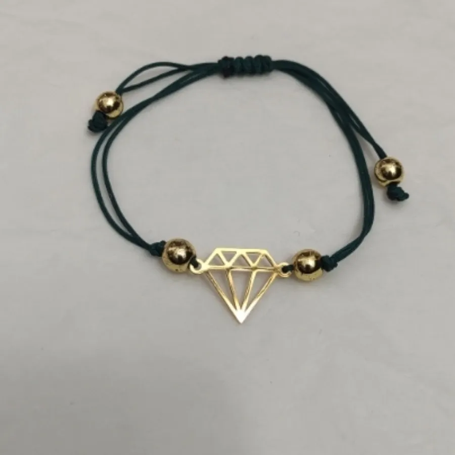 دستبند الماس کپی طلا