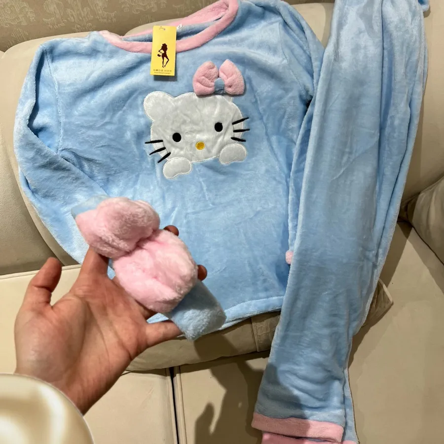 ست لباس راحتی حوله ای