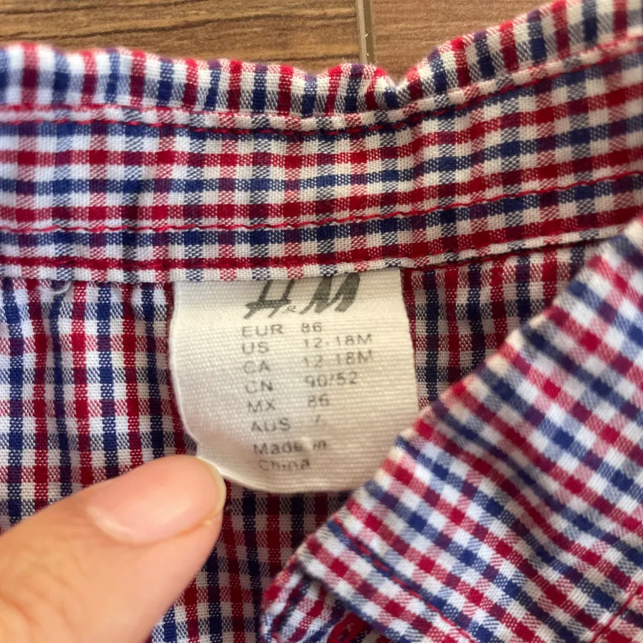 پیراهن پسرانه h&m