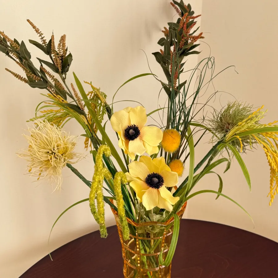 دسته گل شقایق مصنوعی