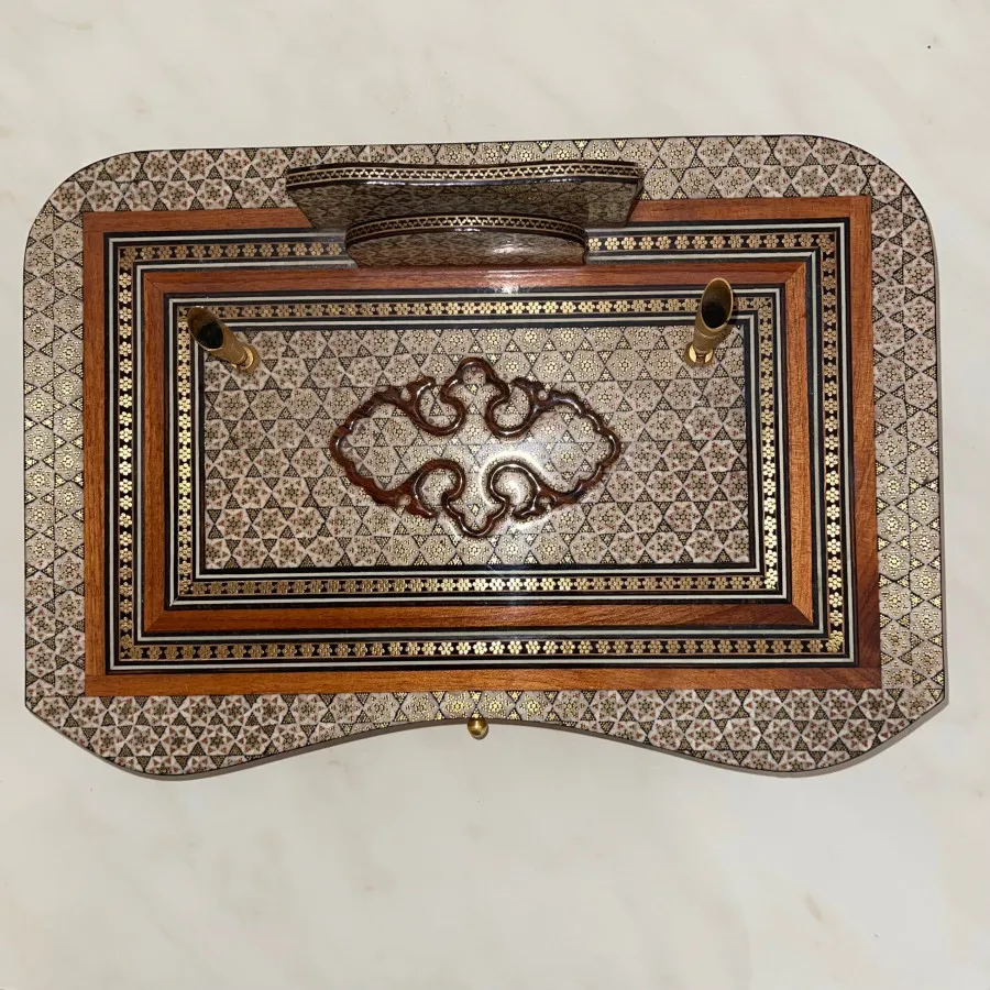 استندرومیزی خاتم کاری شده