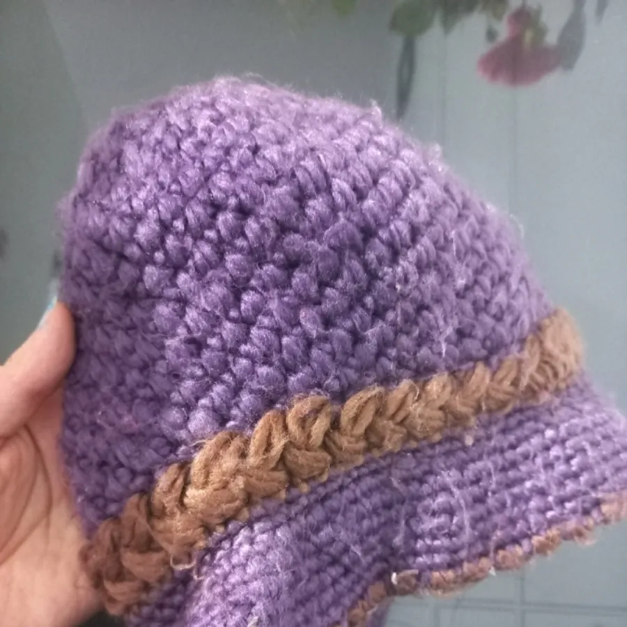 کلاه بافت دخترانه