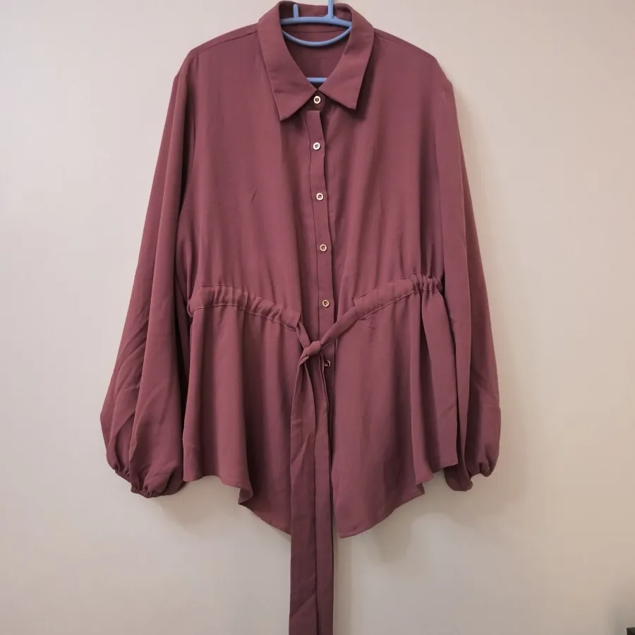 شومیز آستین پفی