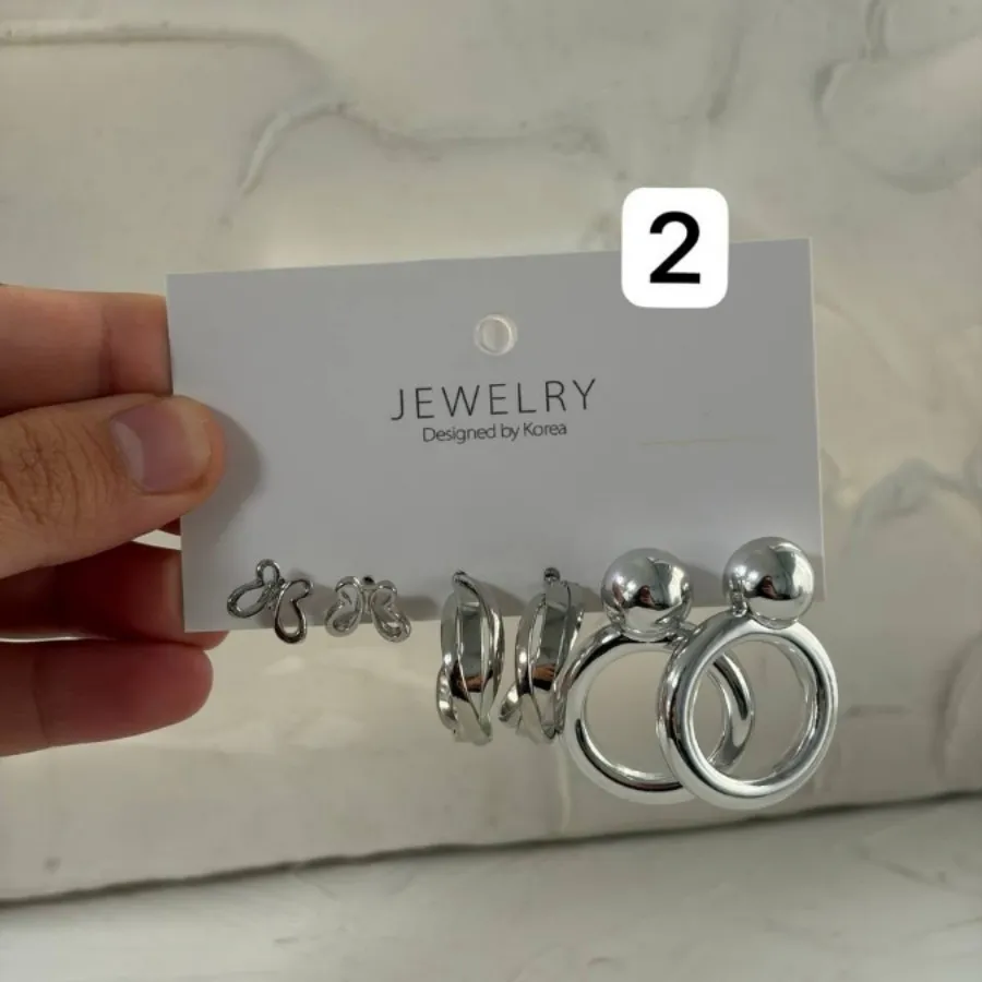 پک گوشواره. 3 تایی